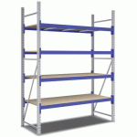 KIT RAYONNAGE DÉPART 2500X1800X800 MM 4 NIVEAUX 2200 KG - BITO