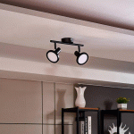 LINDBY SPOT ILDA, À 1 LAMPE, 33,1 CM DE LONG, FER