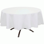 NAPPE ROND AIRLAID - EXACOMPTA BLANC