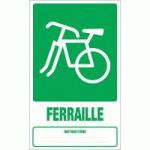 PANNEAU DÉCHETS FERRAILLE