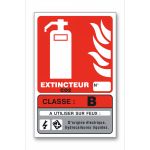 PANNEAU EXTINCTEUR B