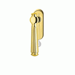 POIGNÉE DE FENÊTRE SCHÖNTAL F2604 - VERROUILLABLE AVEC CLÉ - DORÉ - MAIN DROITE KARCHER DESIGN