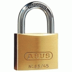 ABUS 1 CADENAS SÉRIE 65 - ENTROUVRANT - 2 CLÉS