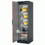 ARMOIRE SÉCURITÉ Q-CLASSIC-90 Q90.195.060 GRIS/ROUGE