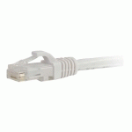 C2G CAT6 BOOTED UNSHIELDED (UTP) NETWORK PATCH CABLE - CORDON DE RACCORDEMENT - 20 M - BLANC