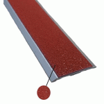 NEZ DE MARCHE PLAT ANTIDÉRAPANT À VISSER 3 M X 41 MM ROUGE - WATTELEZ