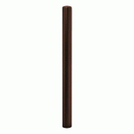 POTELET CARREFOUR Ø 76 MM - ZINC MARRON 8017 - PROCITY
