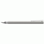 STYLO PLUME NEO SLIM ACIER INOX BRILLANT EF