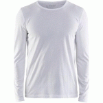 T-SHIRT MANCHES LONGUES BLANC TAILLE L - BLAKLADER