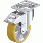 BLICKLE - ROULETTE PIVOTANTE À FREIN Ø 160MM BANDAGE POLYURÉTHANE PU 750KG - LH-ALTH 160K-FI