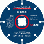 DISQUE À TRONÇONNER CARBIDE MULTI WHEEL 125MM - BOSCH EXPERT - 2608901193