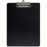 PORTE-BLOC AVEC PINCE FLEXX, A4, NOIR / NOIR - LOT DE 4