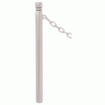 POTELET PROVINCE Ø76 MM CHAINES 1 ANNEAU CITY GRIS 7044 - PROCITY