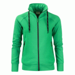 PRINTER JOG RSX SWEATSHIRT FULLZIP FEMMES VERT POMME - TAILLE M