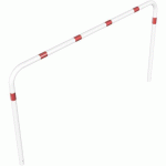 ARCEAU À BANDES RÉFLÉCHISSANTES-2500X1400MM-BLANC/ROUGE - SCHAKE