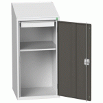 BOTT 1 ARMOIRE PUPITRE VERSO PORTES BATTANTES 525X550X1130MM - BOTT