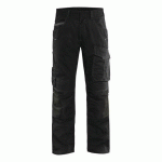 PANTALON DE TRAVAIL SERVICES STRETCH NOIR/GRIS FONCÉ TAILLE 46L - BLAKLADER