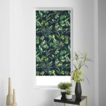 PARIS PRIX - STORE ENROULEUR TAMISANT FORREST 60X90CM VERT