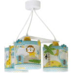 LÚZETE - SUSPENSION POUR ENFANT MY LITTLE JUNGLE 3 LUMIÈRES