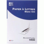BLOC DE CORRESPONDANCE ENDOSSÉ A5 100P 80G UNI - OXFORD