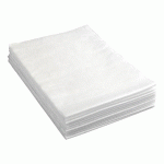 GAZES POUR SUPPORT TRAPÈZE FIBRES POLYPROPYLÈNE BLANCHE - SACHET DE 50