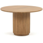 TABLE RONDE LICIA EN BOIS DE MANGUIER FINITION NATURELLE Ø 120CM - MARRON - KAVE HOME