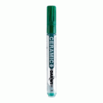 LOT DE 6 - DARWI MARQUEUR PEINTURE SUR CÉRAMIQUE À FROID POINTE CONIQUE FINE 2MM - VERT SAPIN