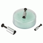 MATFER - DÉCOUPOIR C?UR INOX D.6,3 - 9,5 - 12,7 MM (VENDU PAR 3) - 431031