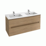 MEUBLE SALLE DE BAIN 120 CM 2 TIROIRS AVEC VASQUE - CHÊNE COLORADO - OLA UP JACOB DELAFON