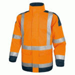 PARKA HAUTE VISIBILITÉ EASYVIEW, ORANGE FLUO, TAILLE M