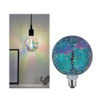 LED G125 MIRACLE MOSAIC 470LM MIX GRD E27 2700K 230V