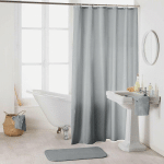 RIDEAU DE DOUCHE ESSENCIAS GRIS