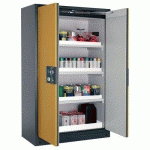 ARMOIRE Q-PEGASUS-90-BAC ÉTAGÈRE-1193-PP-JAUNE-3 - ASECOS