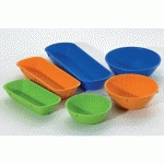 BANNETON OVAL POLYPROPYLÈNE ORANGE 1000G_118 509 - MATFER