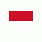 DRAPEAU MONACO : DIMENSIONS - 150 X 225 CM