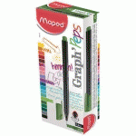 FINELINER GRAPHPEPS ROUGE - MAPED
