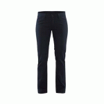 PANTALON DE TRAVAIL CHINO STRETCH 2D FEMME MARINE FONCÉ D20 - BLAKLADER