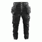 PANTALON DE TRAVAIL X1900 ARTISAN CORDURA® DENIM STRETCH TAILLE 44C - BLAKLADER