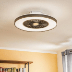STARLUNA NARMIN VENTILATEUR PLAFOND LED TUYA NOIR
