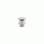 BONDE DE LAVABO CHAMPIGNON LAITON CHROMÉE H60 33X42 - VALENTIN - 00 122500 000 00