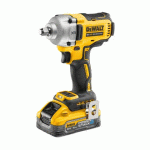 BOULONNEUSE SANS FIL DEWALT 1-2 XR 18 V 5 AH BRUSHLESS 812 NM + 2 BATTERIES + 1 CHARGEUR
