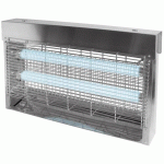 DÉSINSECTISEUR INOX STANDARD LED 80W JVD