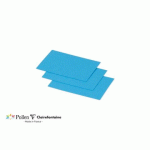 LOT DE 3 - PAQUET DE 25 CARTES SIMPLES POLLEN 70X95MM 210G/M² - BLEU TURQUOISE