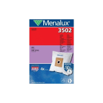 MENALUX 3502 PACK DE 4 SACS DURAFLOW ET 1 FILTRE MOTEUR POUR PHILIPS, AFK ET ALASKA