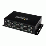STARTECH.COM HUB SÉRIE RS232 À 8 PORTS - ADAPTATEUR USB VERS 8X DB9 RS232 À MONTAGE MURAL ET RAIL DIN