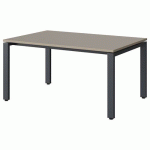 TABLE MALIBU 120X80 T3 SOUDÉ STR ABS GRIS U727/GRIS 7016