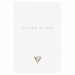 FLYING SPIRIT PIQÛRE TEXTILE 9X14CM 96 PAGES LIGNÉ MOTIFS ASSORTIS PAPIER IVOIRE 90G - BLANC - LOT DE 5