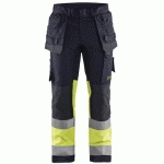 PANTALON DE TRAVAIL MULTINORMES INHÉRENT STRETCH FLUORESCENT TAILLE 50C - BLAKLADER