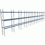 RACK 1 DÉPART + 9 SUIVANTS LXLXH 2700X28400X6000 600KG 3 NIV - BITO