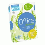 LOT DE 5 - PAPIER A4 BLANC 80 G REY OFFICE - RAMETTE DE 500 FEUILLES